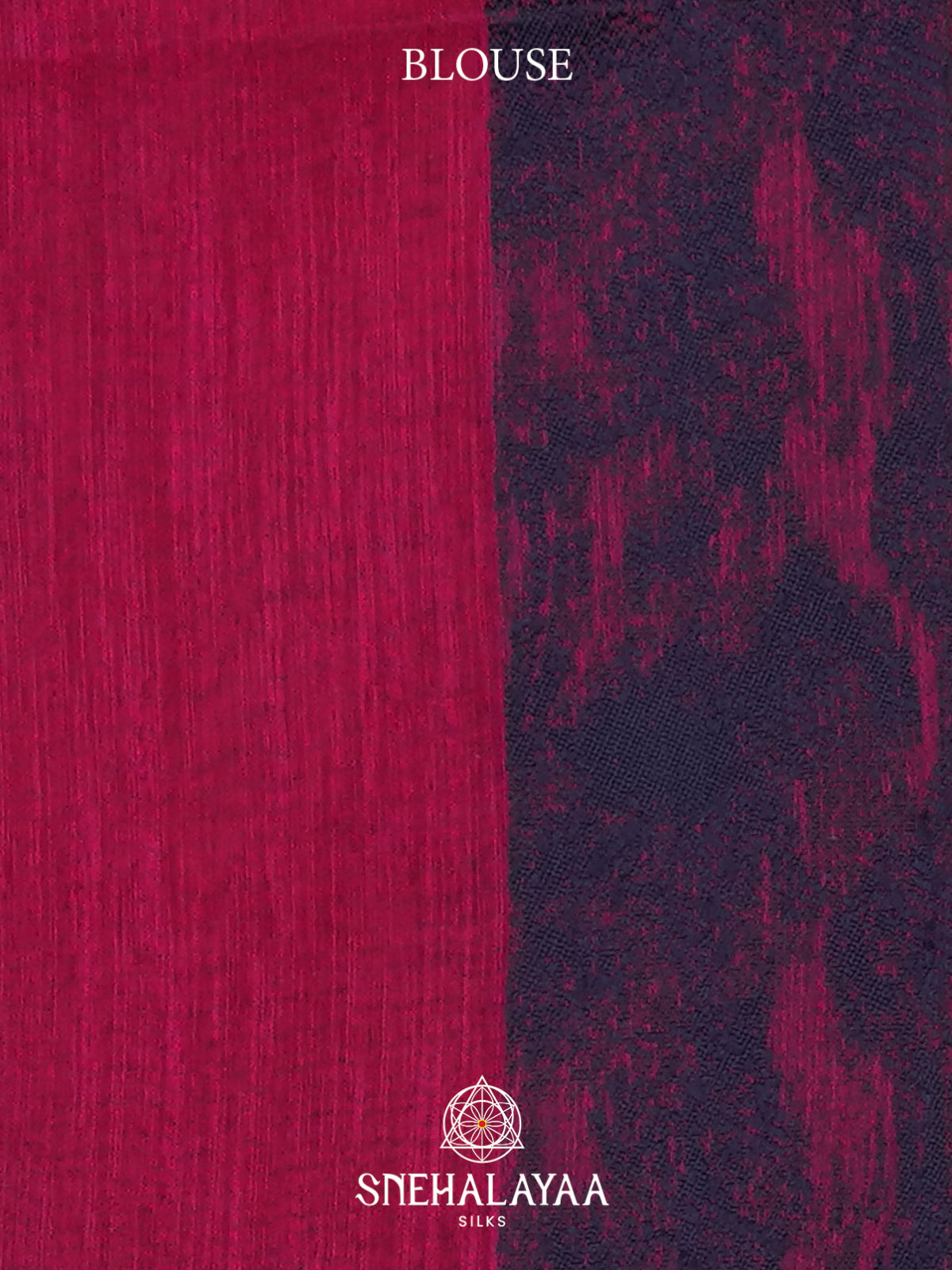 Pink Linen Saree