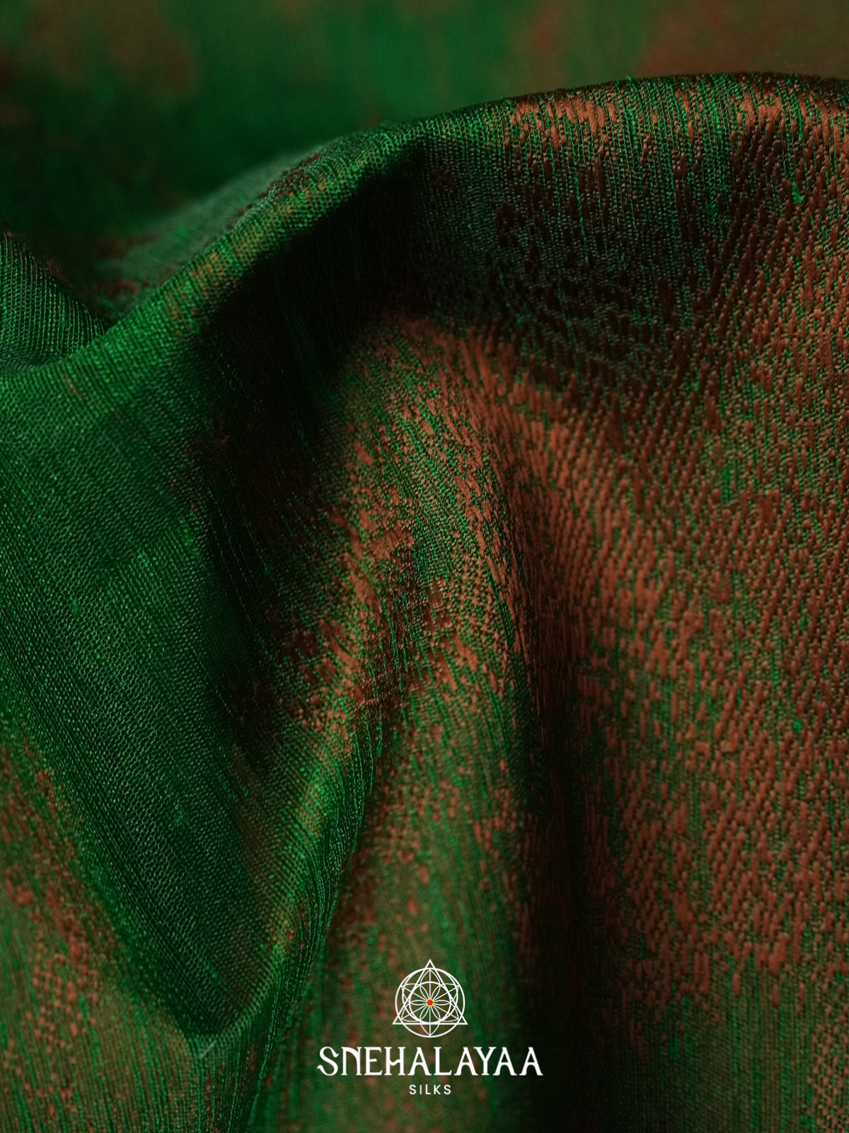 Green  Linen Saree
