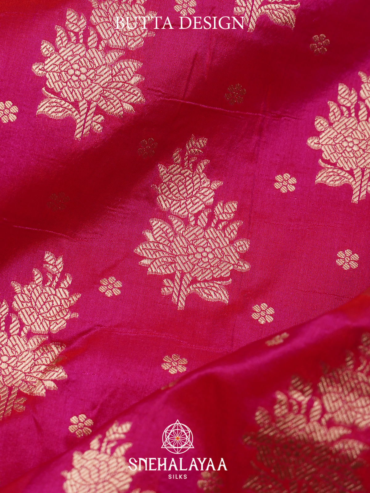 Pink Banarasi Silk Saree