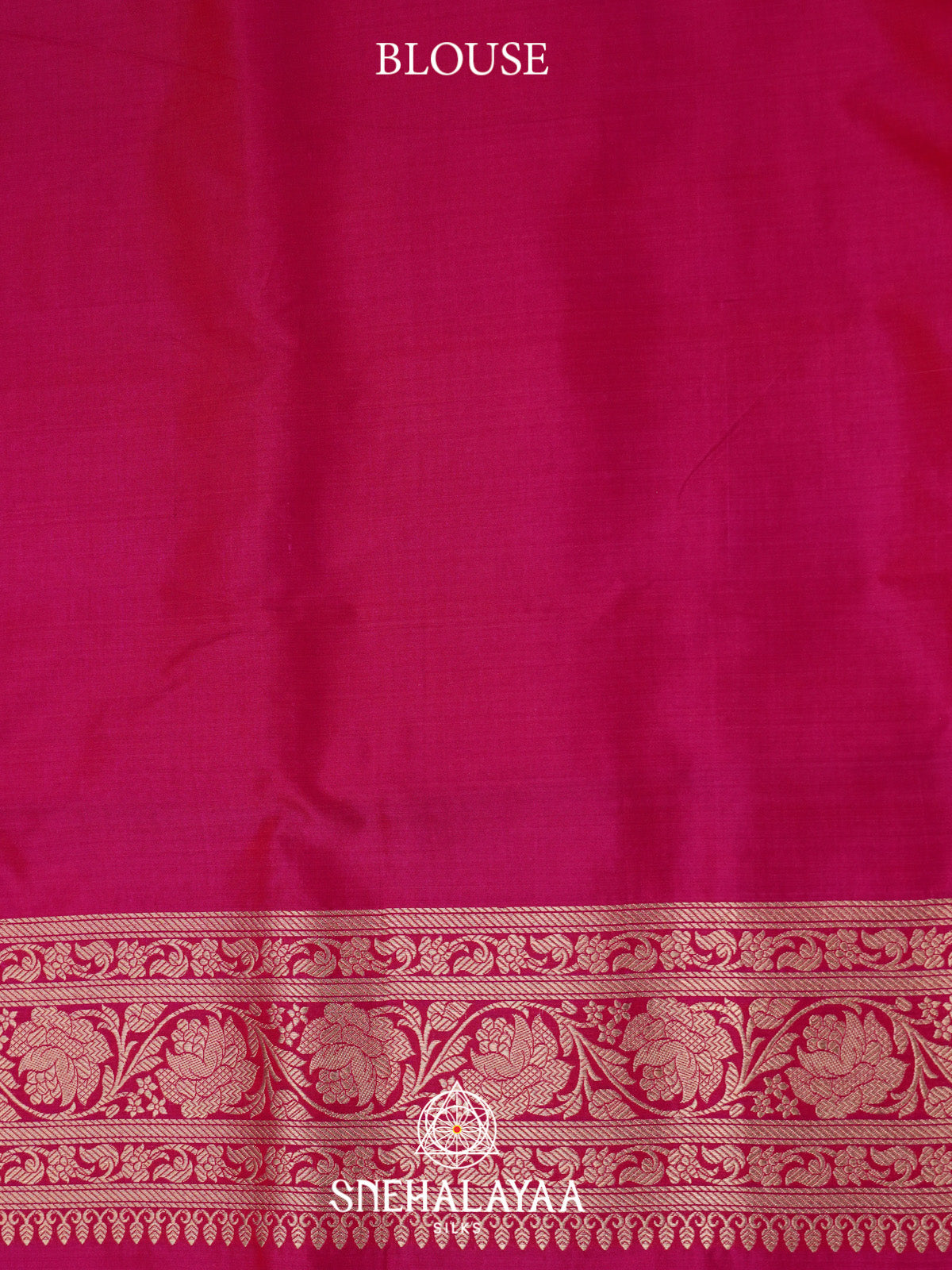 Pink Banarasi Silk Saree