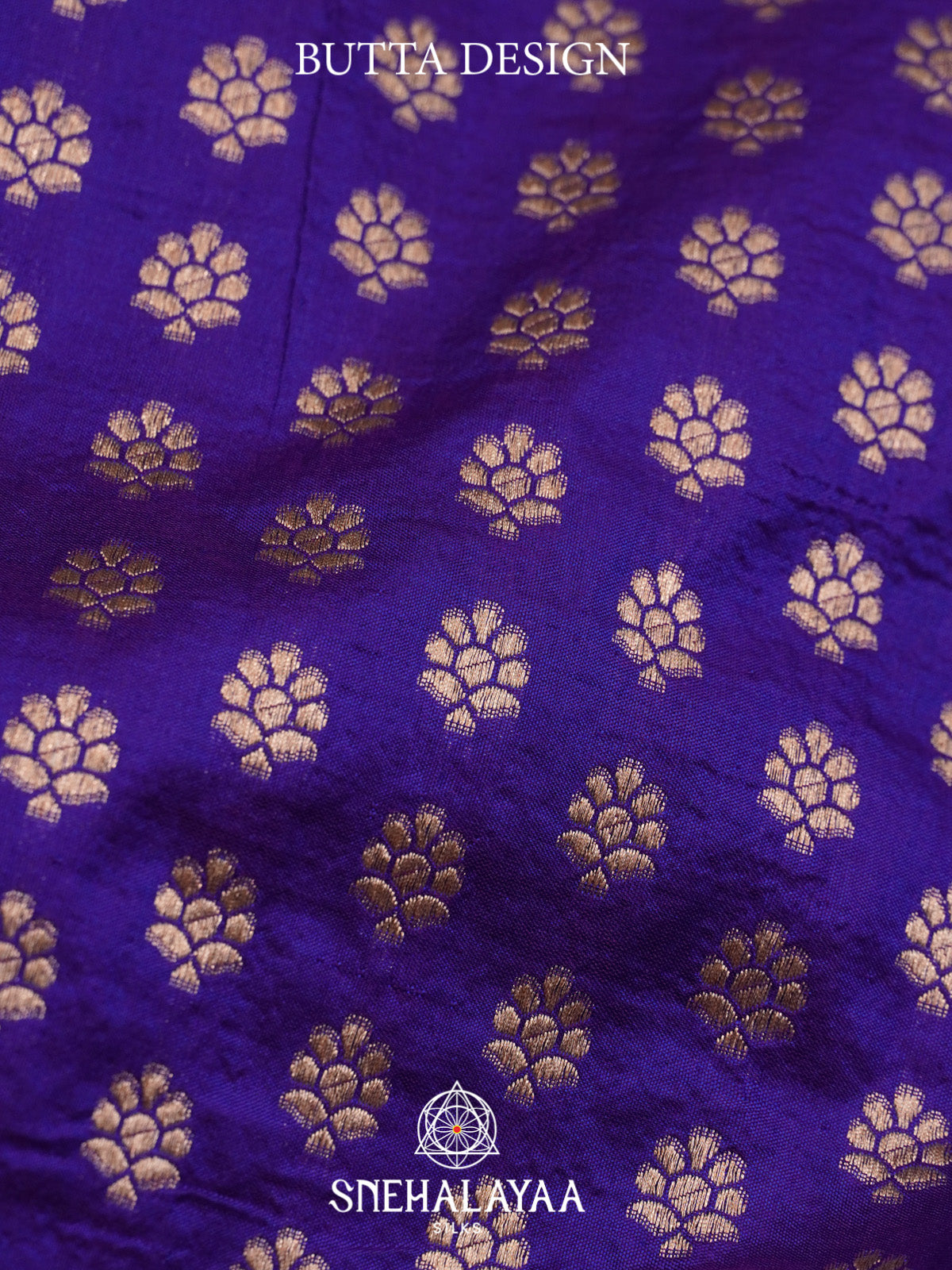 Violet Banarasi Silk Saree
