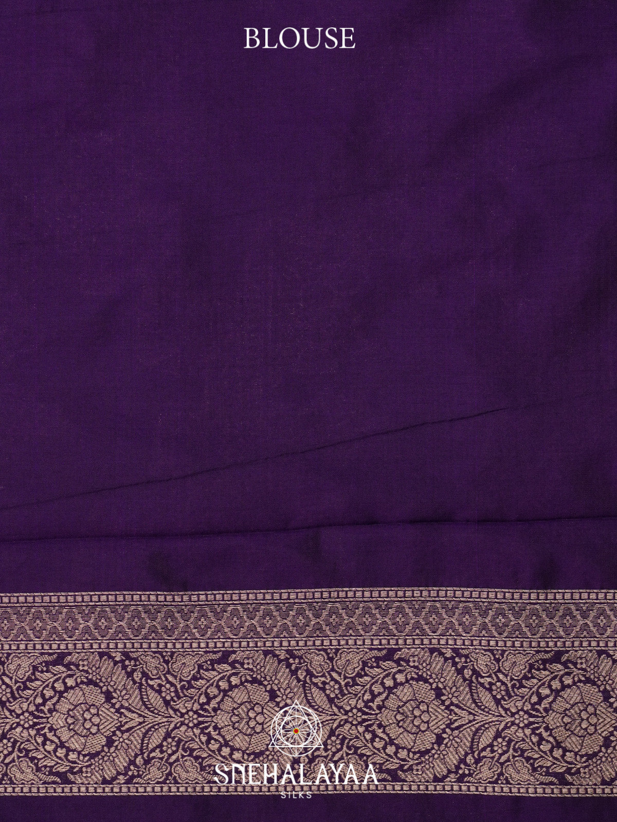 Purple Banarasi Silk Saree