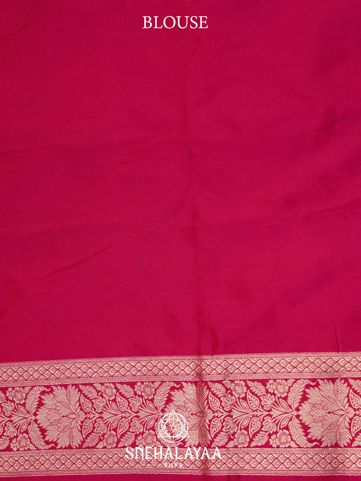 Pink Banarasi Silk Saree