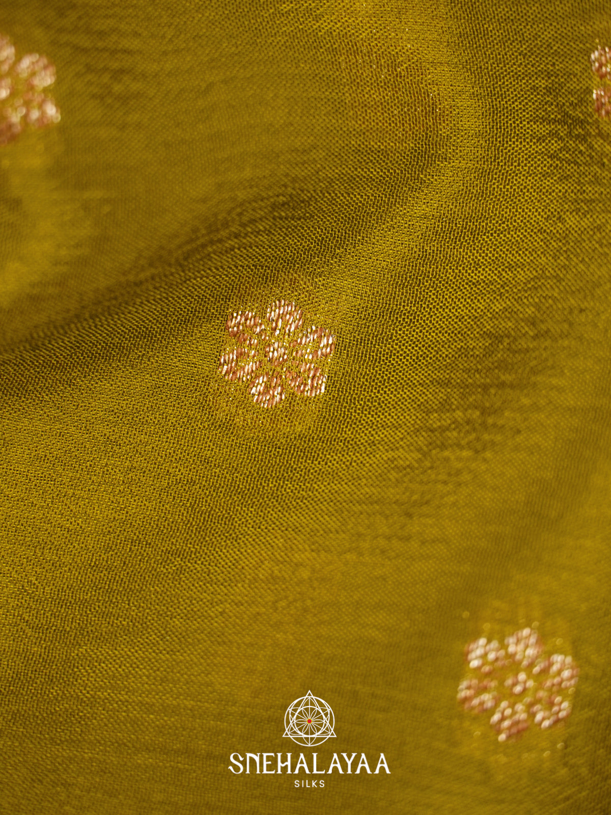 Mehendi Green Banaras Saree