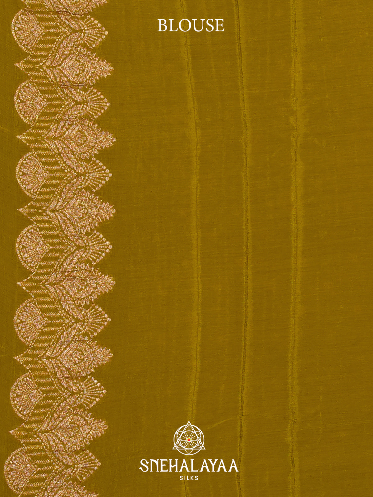 Mehendi Green Banaras Saree