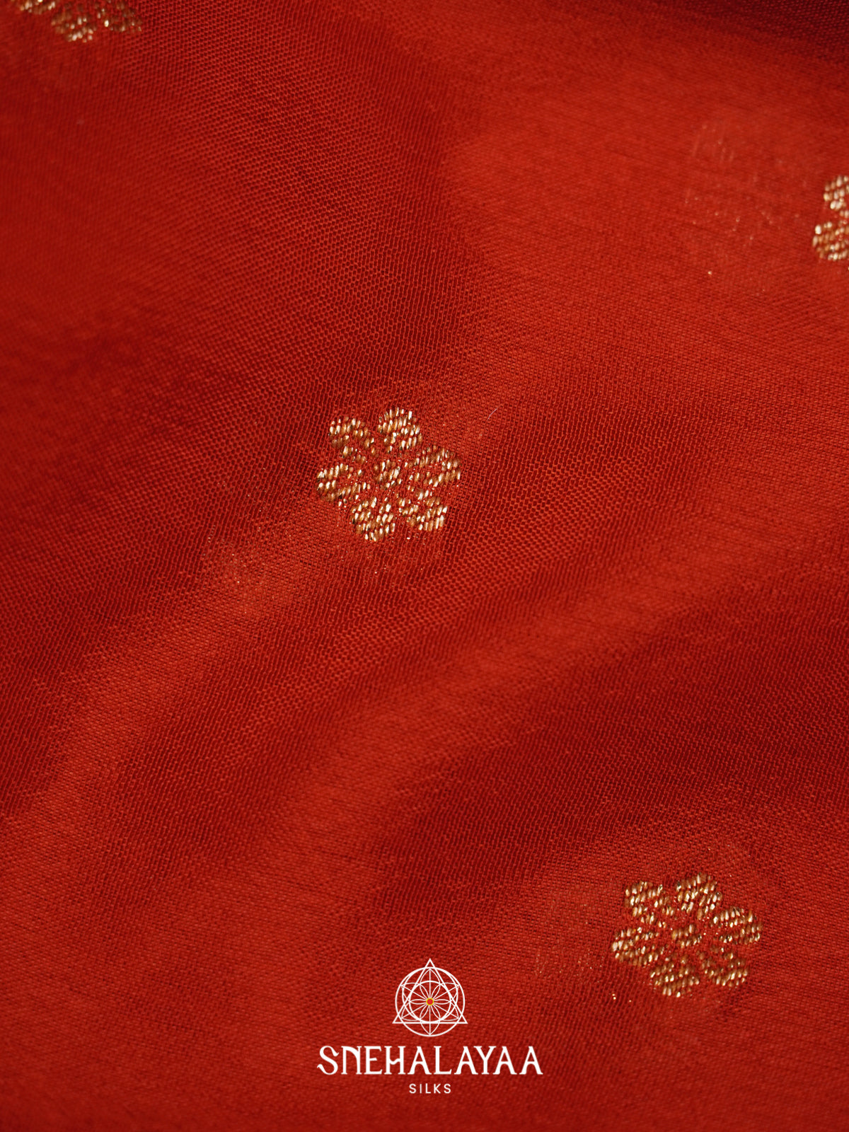 Tomato Red Banaras Saree