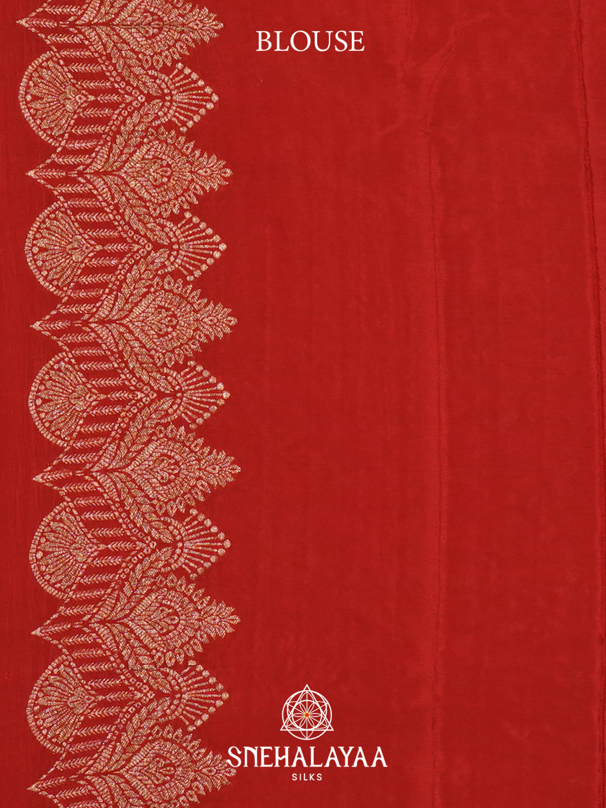 Tomato Red Banaras Saree