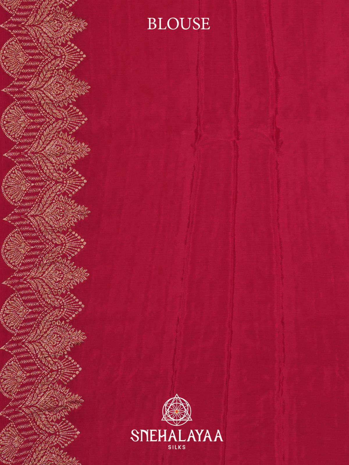 Rani Pink Banaras Saree
