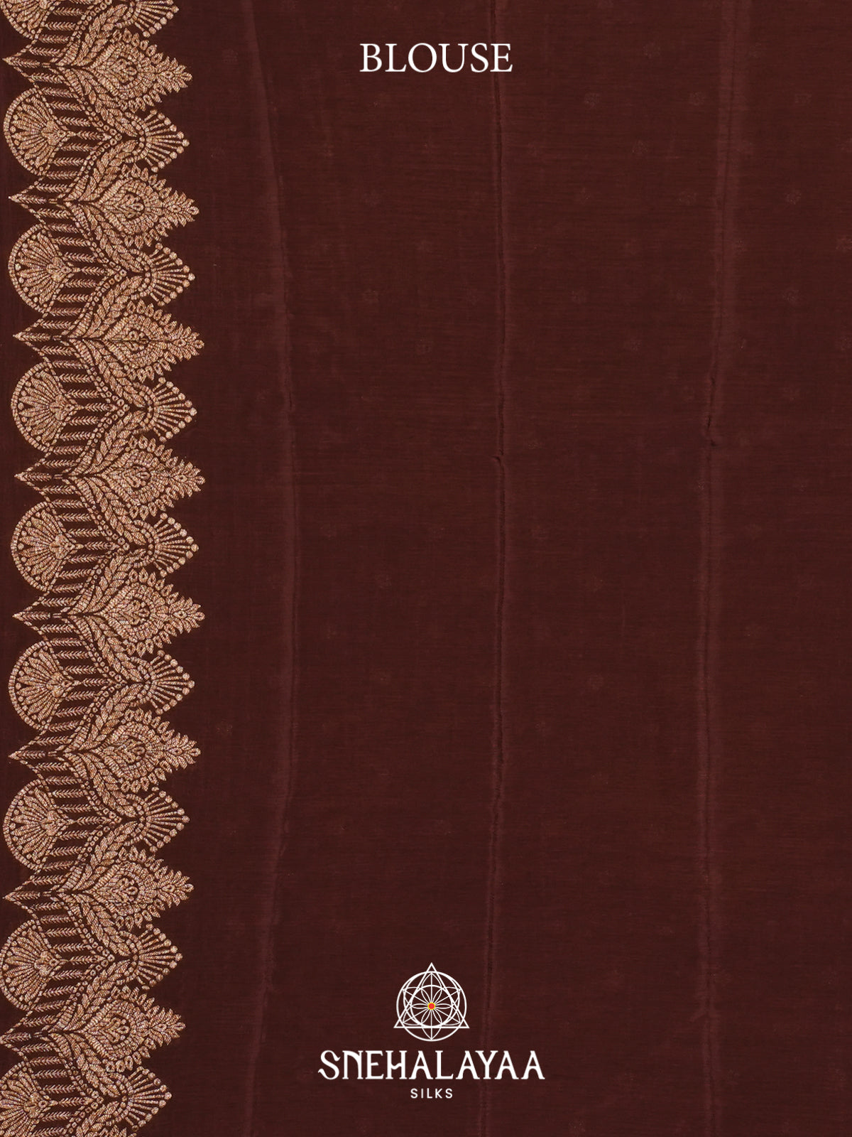Coffee Brown Banaras Saree