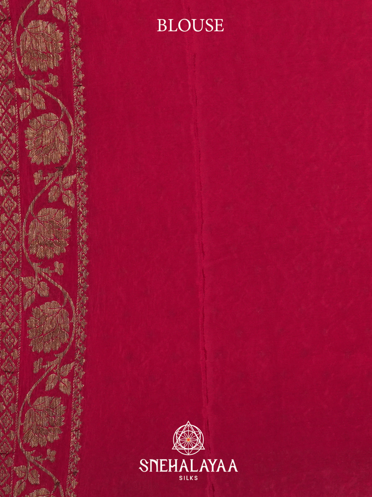 Rani Pink Banaras Saree