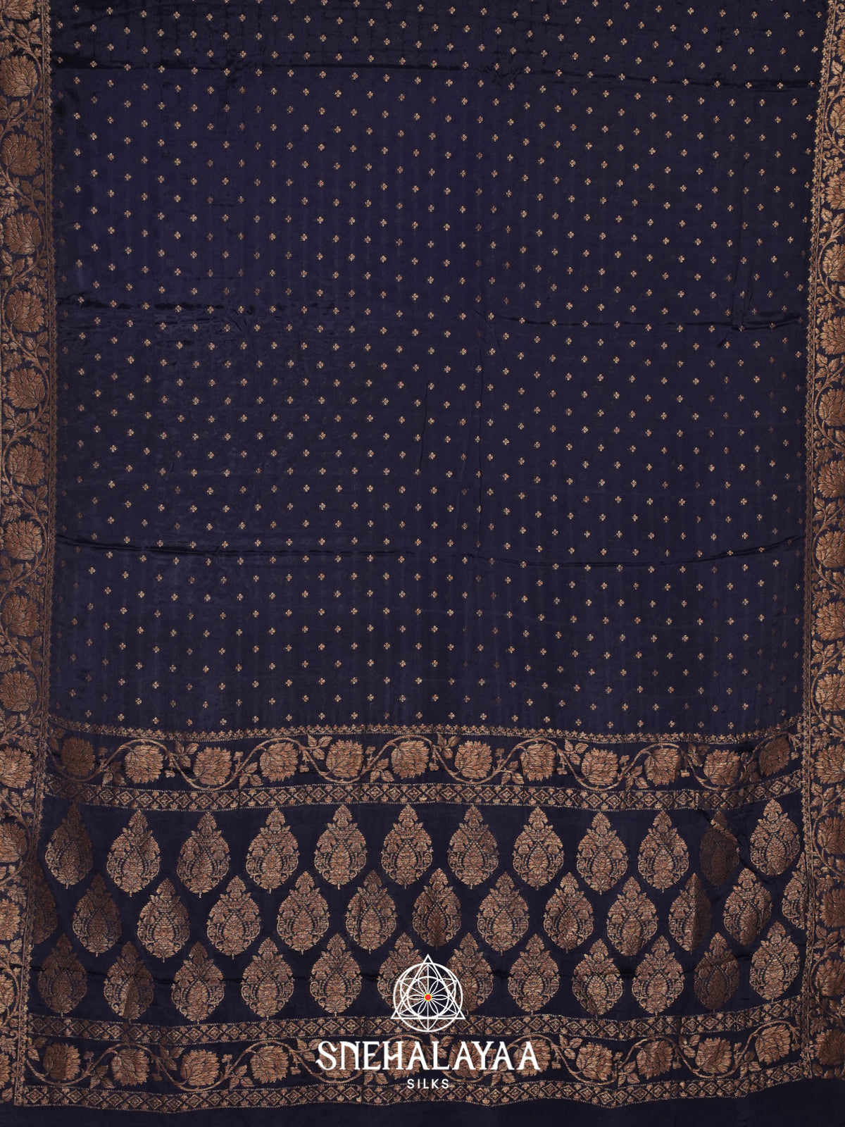 Black Banaras Saree