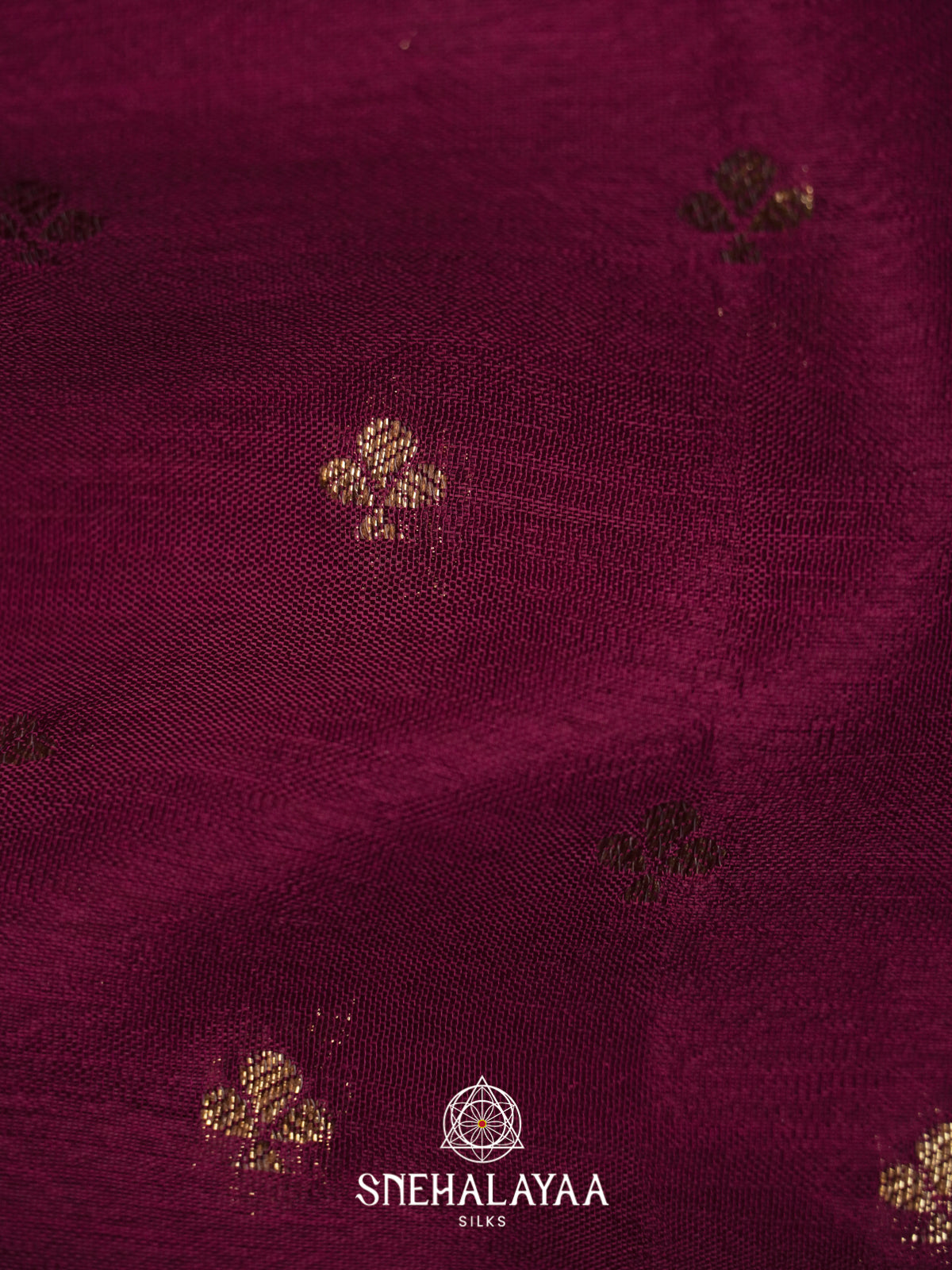 Maroon Banaras Saree