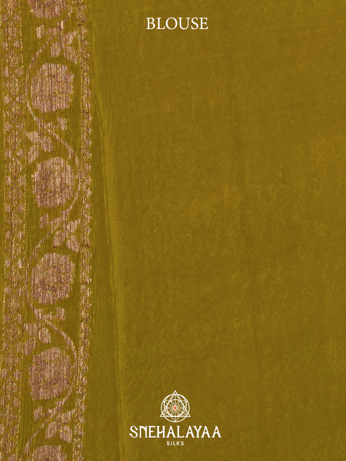 Mehendi Green Banaras Saree