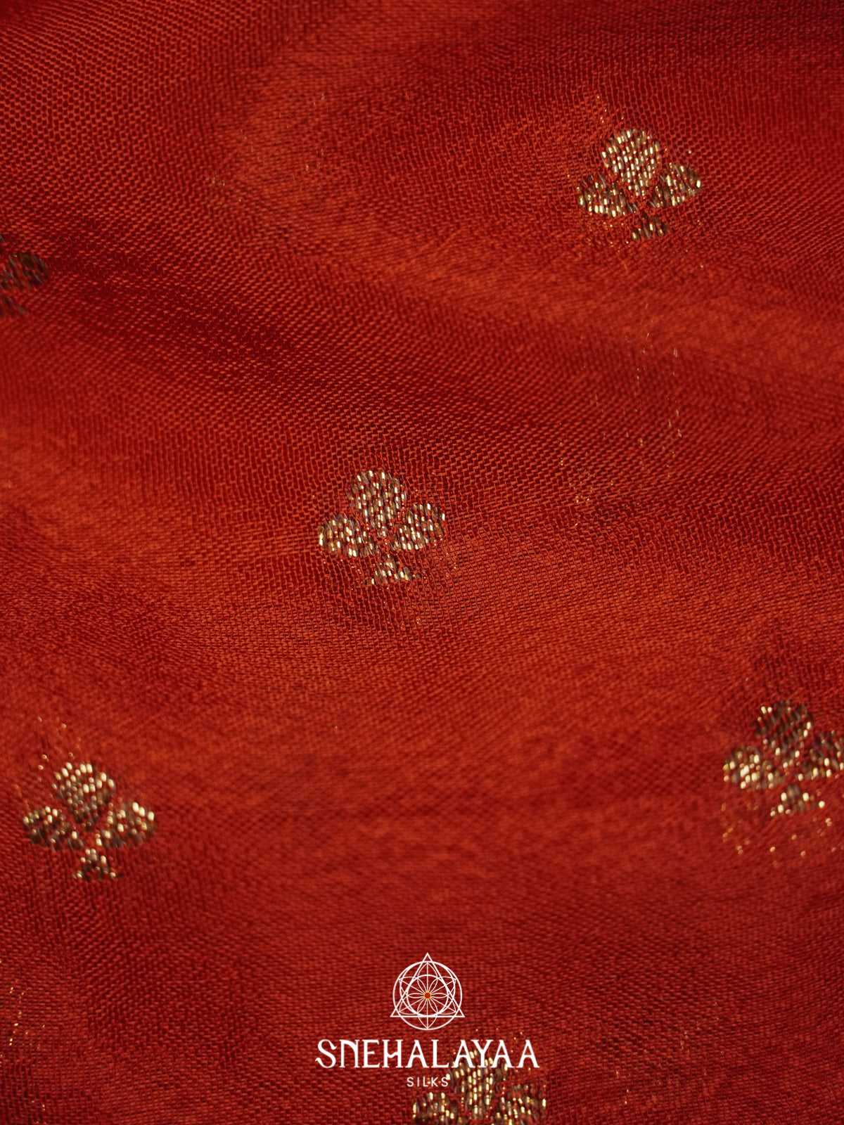 Tomato Red Banaras Saree