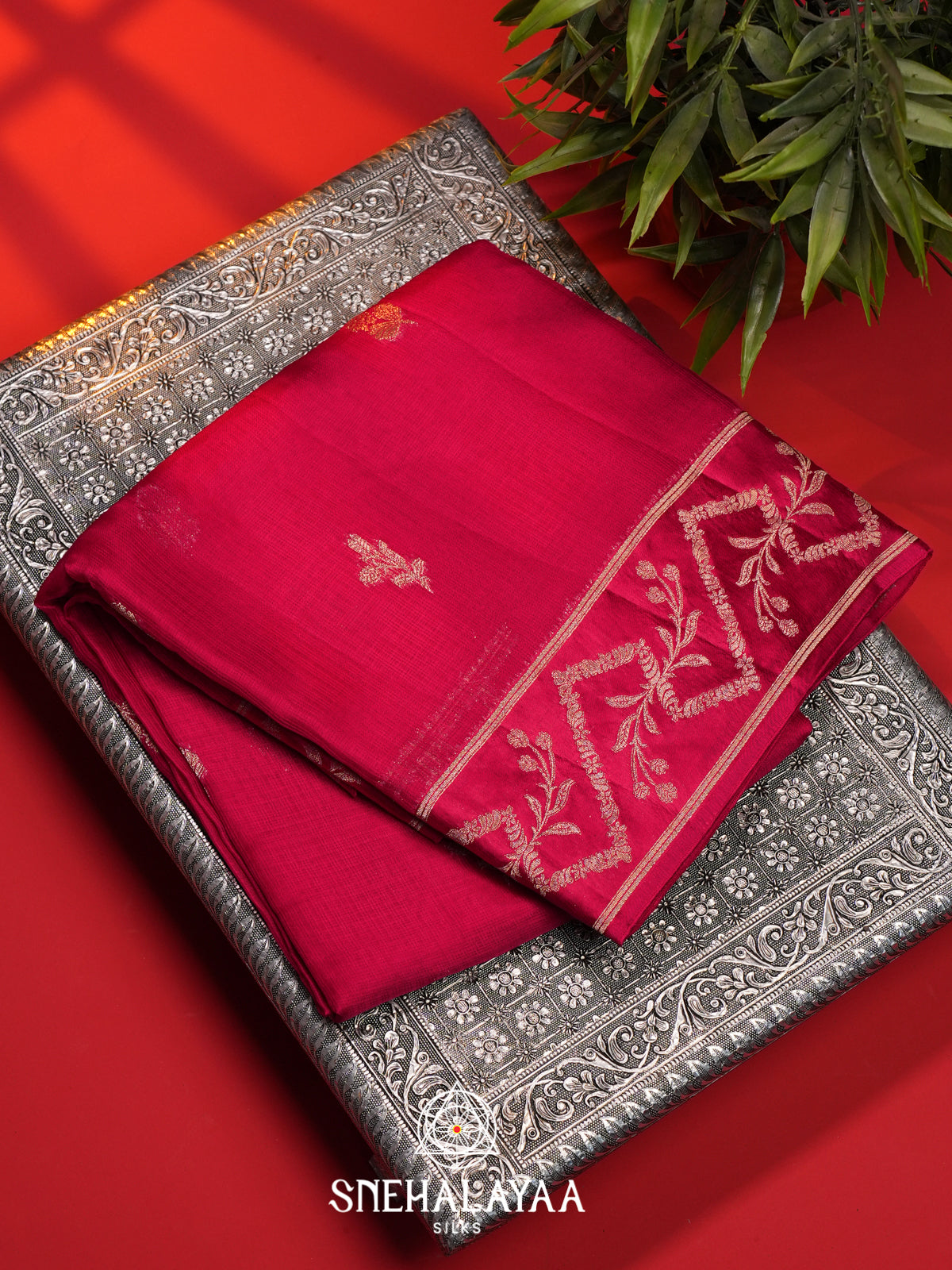 Pink  Kota Saree