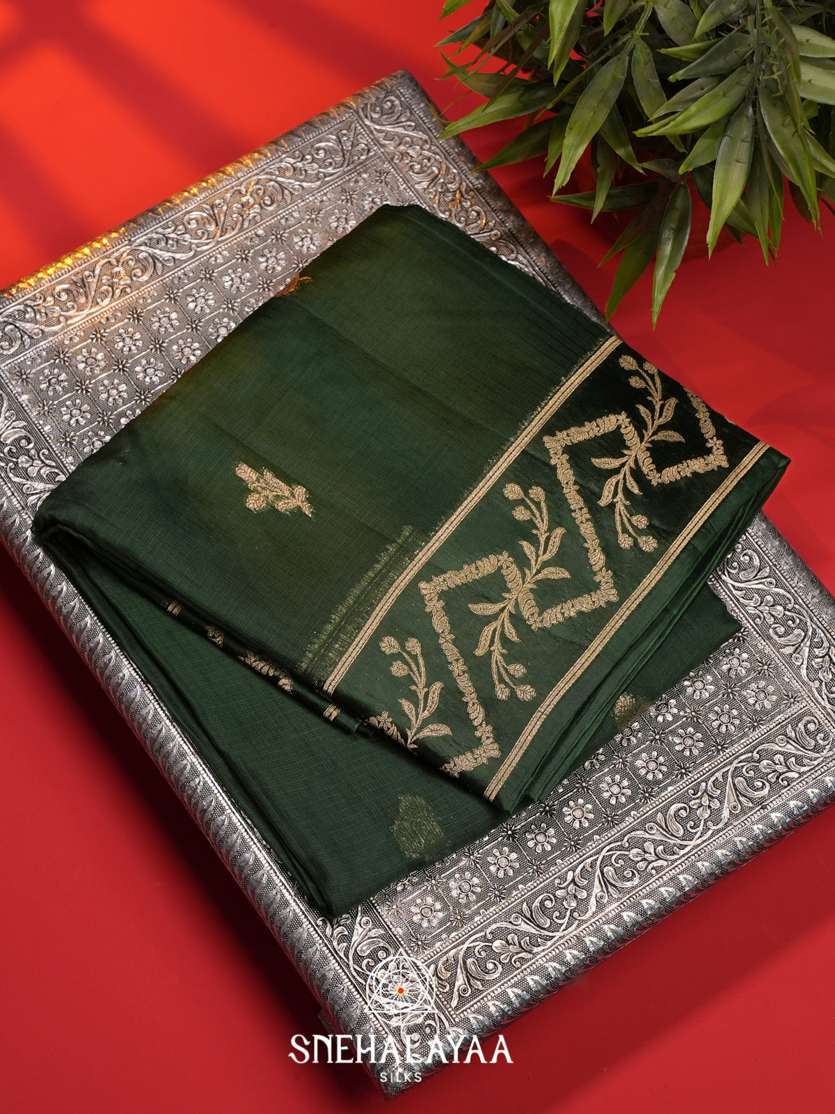 Green  Kota Saree