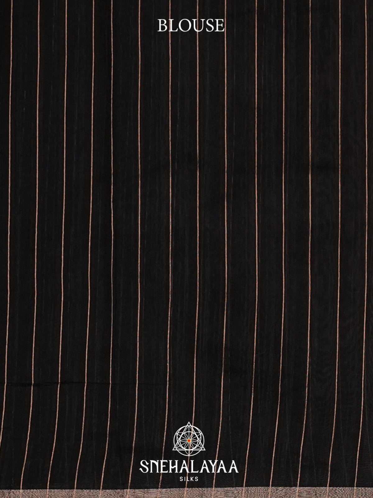 Black Tussar Saree