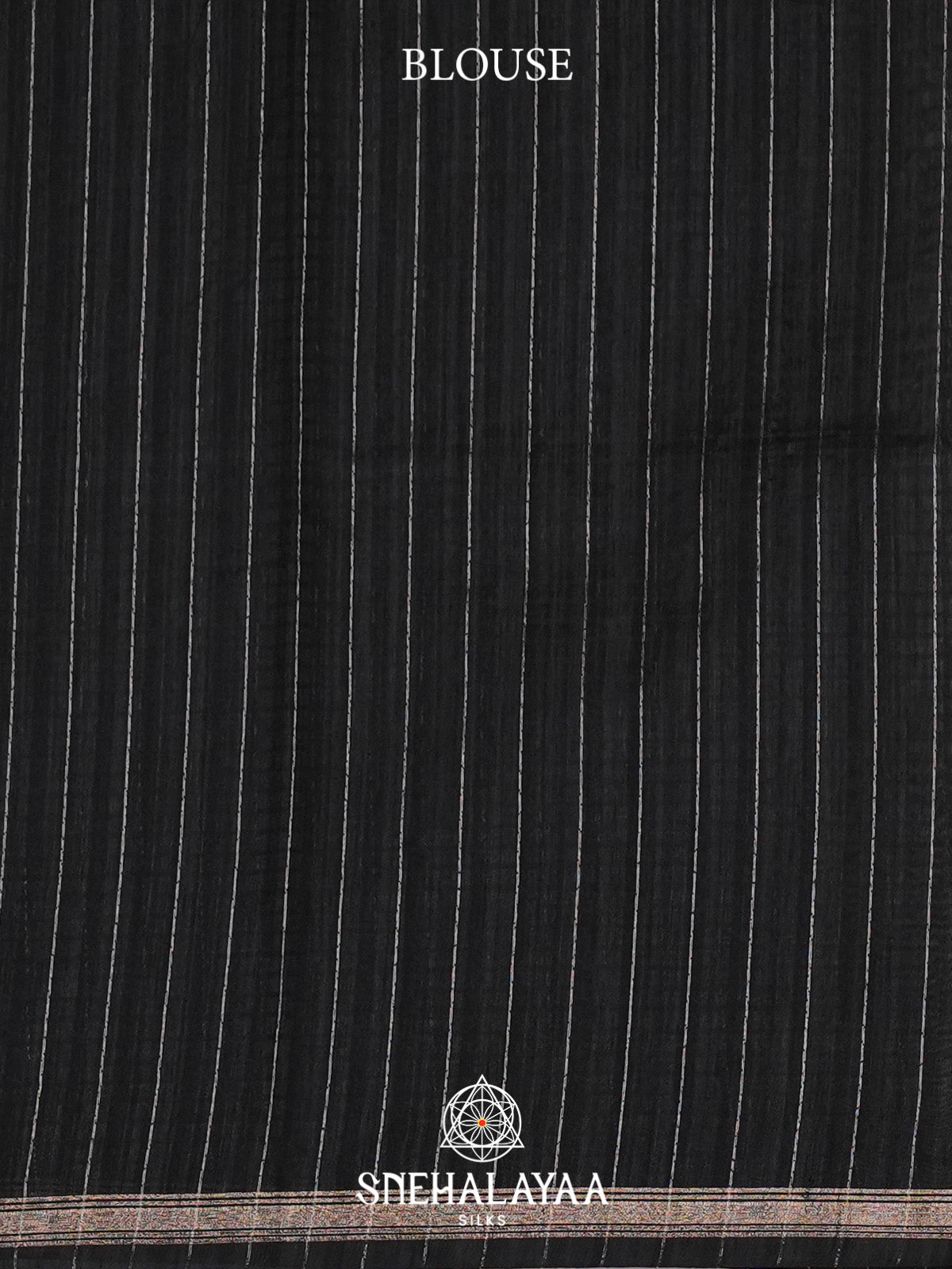 Black Tussar Saree