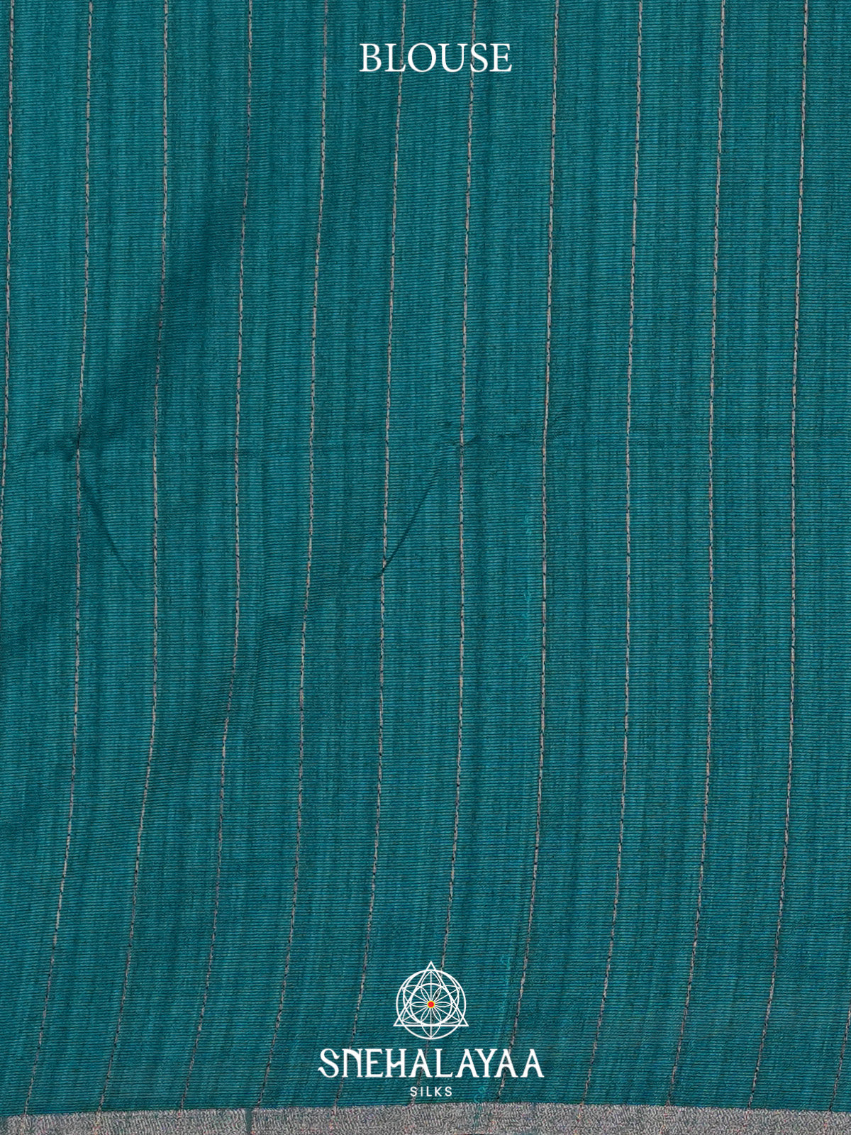 Navy Blue Tussar Saree