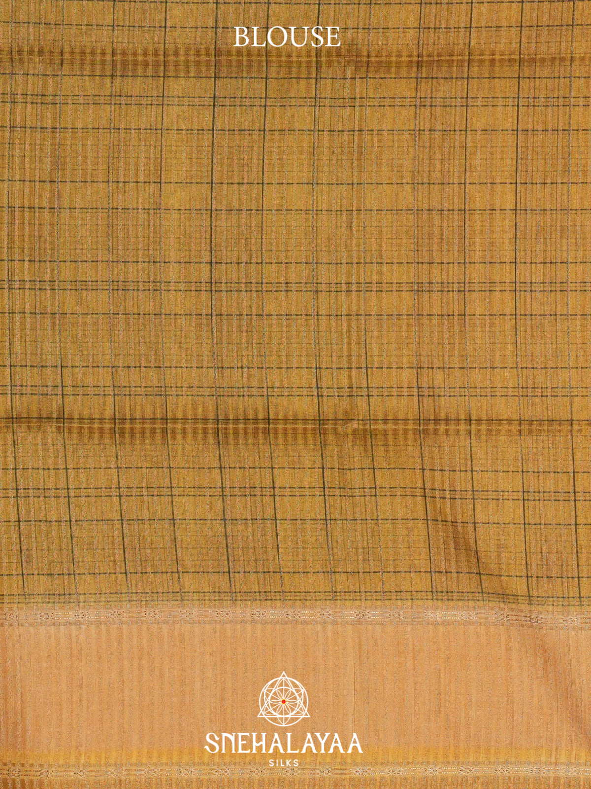 Black with Yellow Tussar Saree