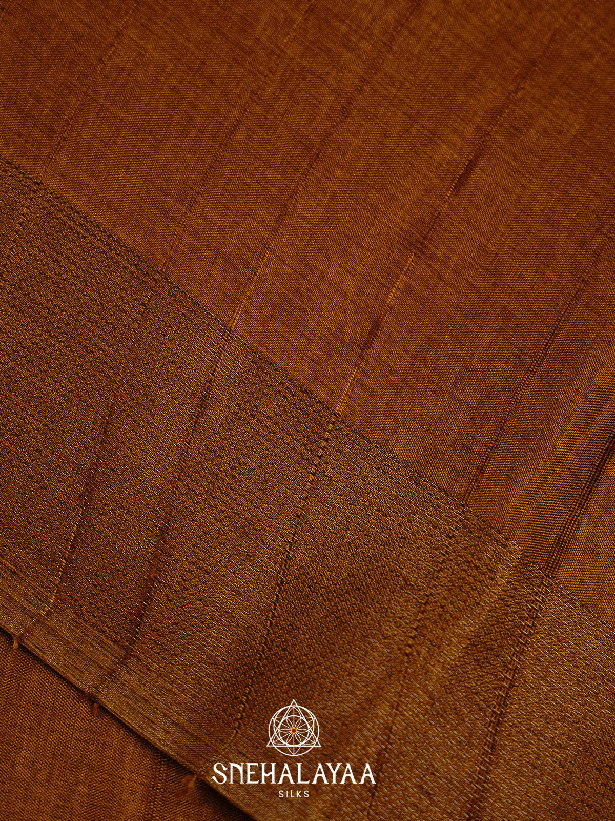 Brown Tussar Saree