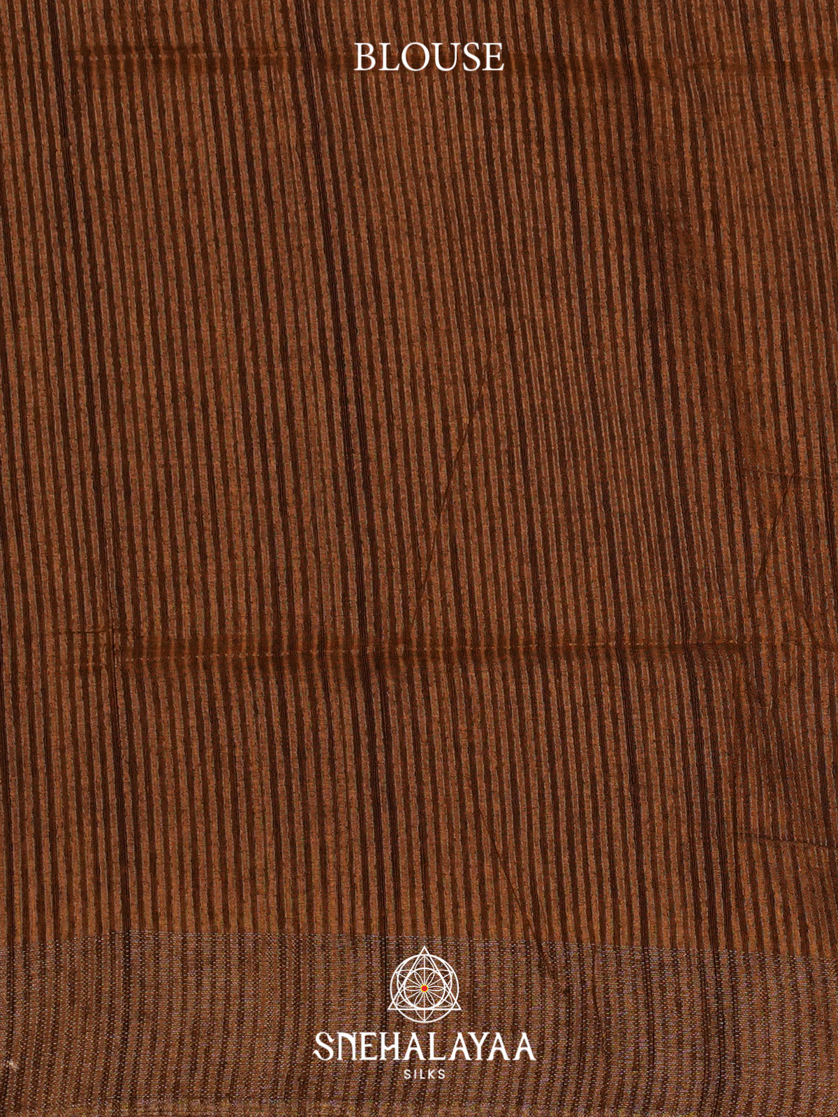 Brown Tussar Saree