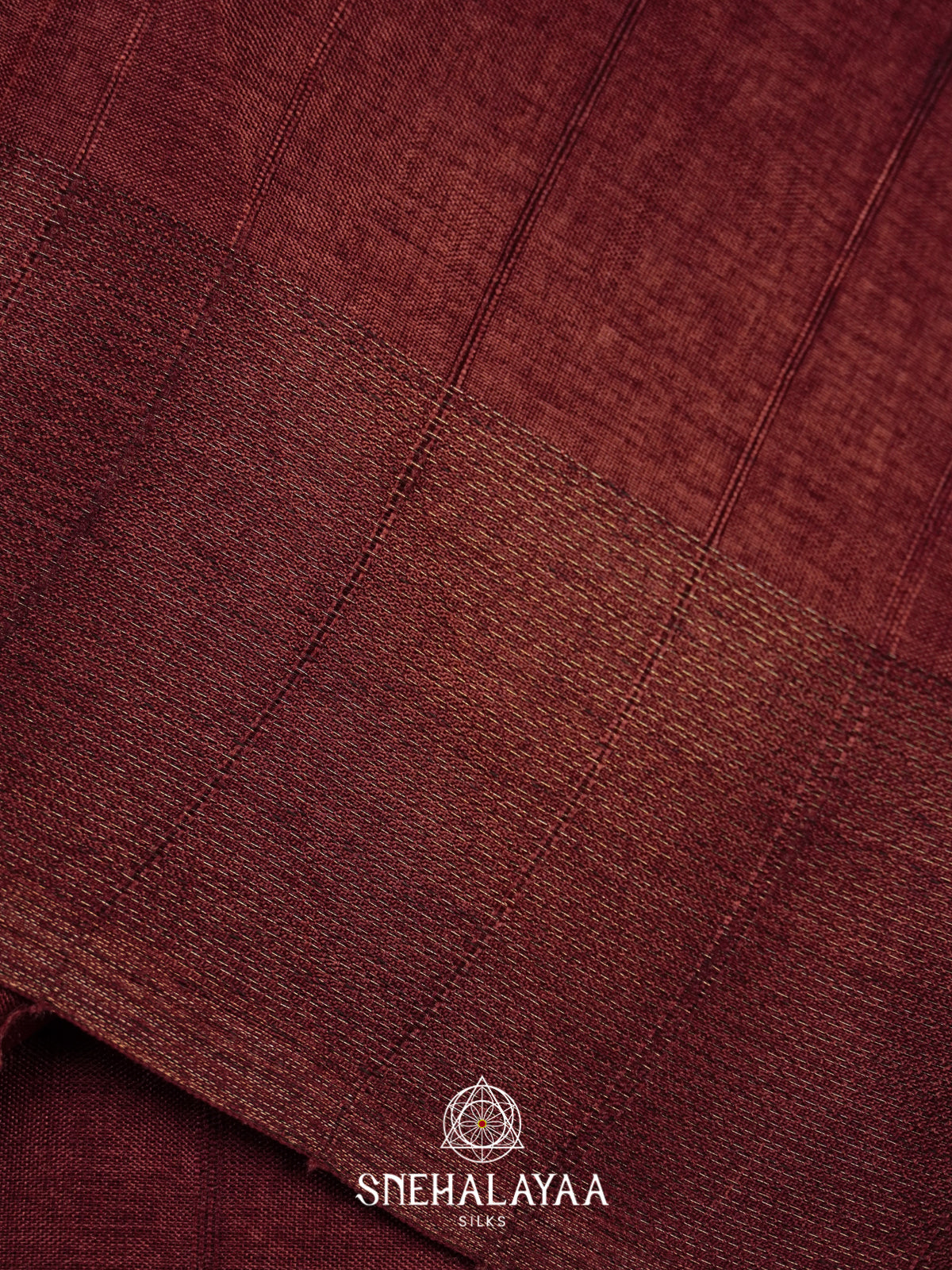 Brown Tussar Saree