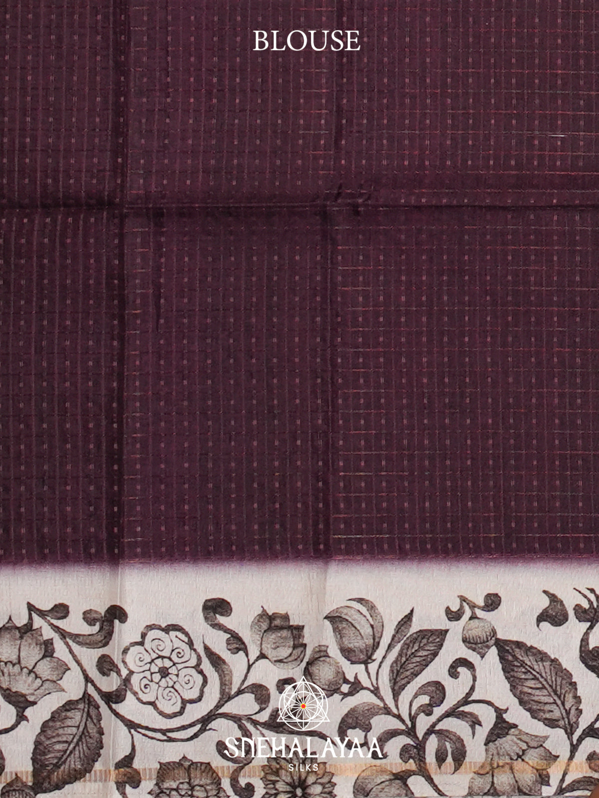 Purble Tussar Saree