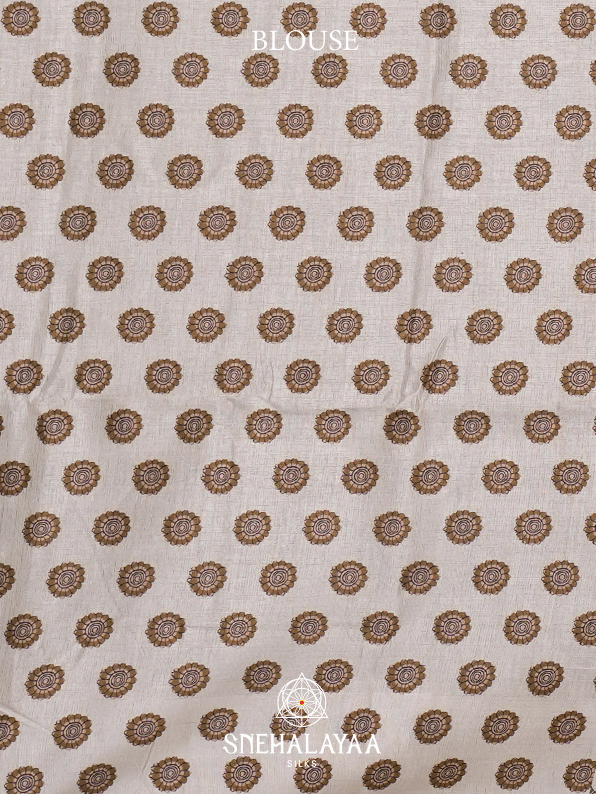 Brown Tussar Saree