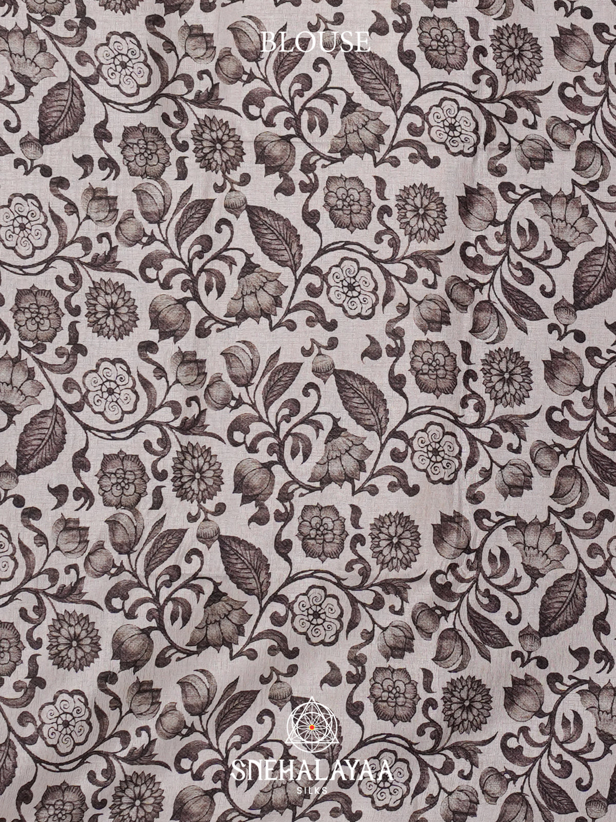 Maroon Tussar Saree