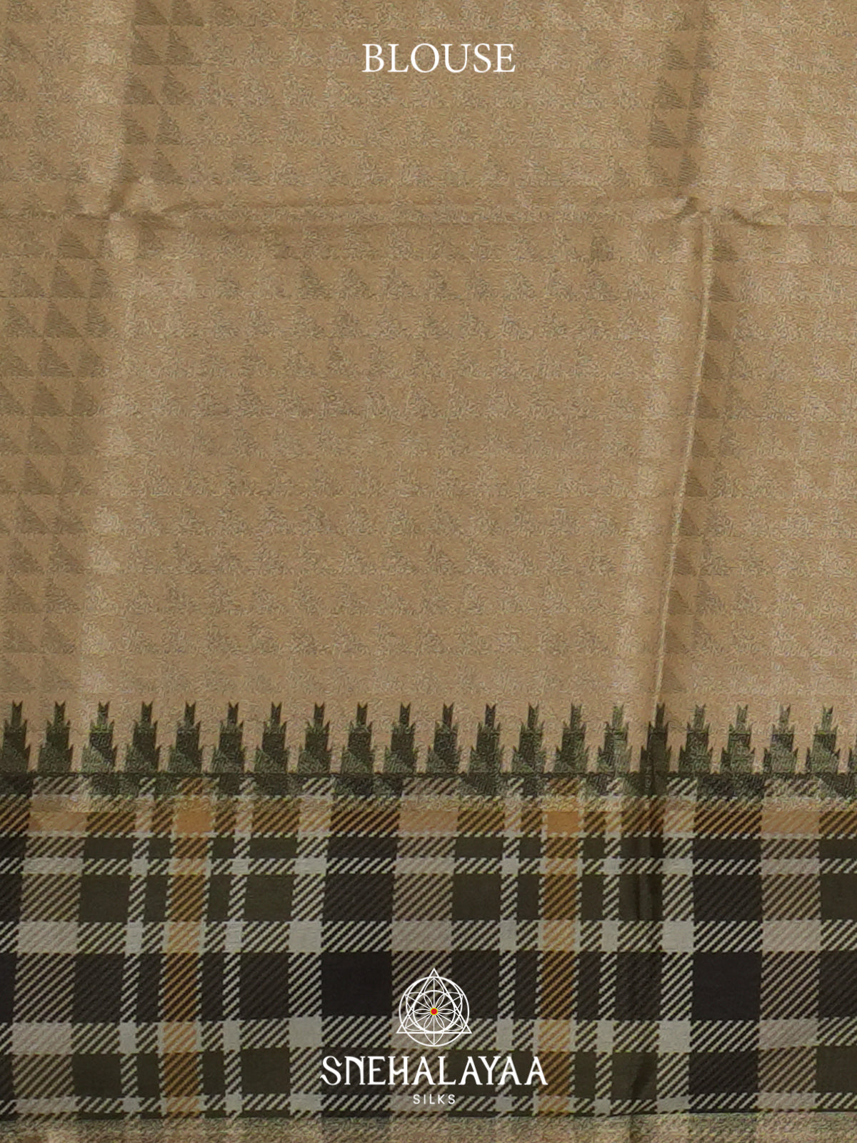 Off White Tussar Saree
