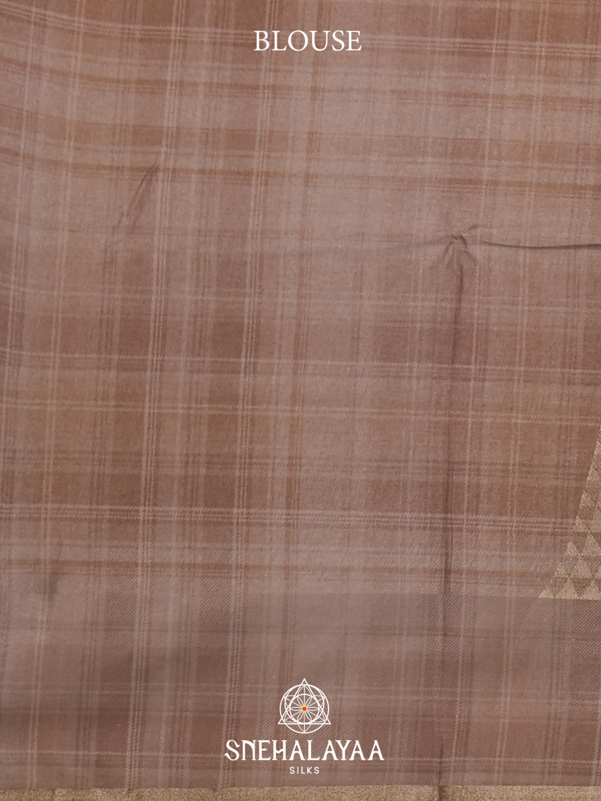 Brown Tussar Saree