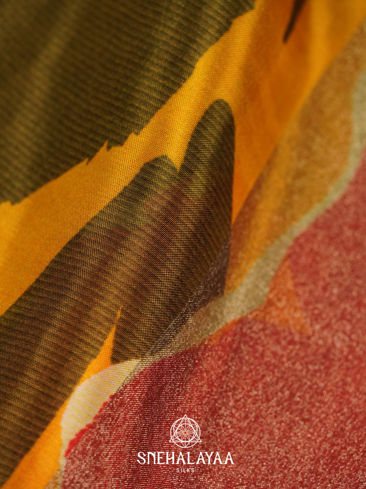 MultiColour Semi Crepe Silk Saree