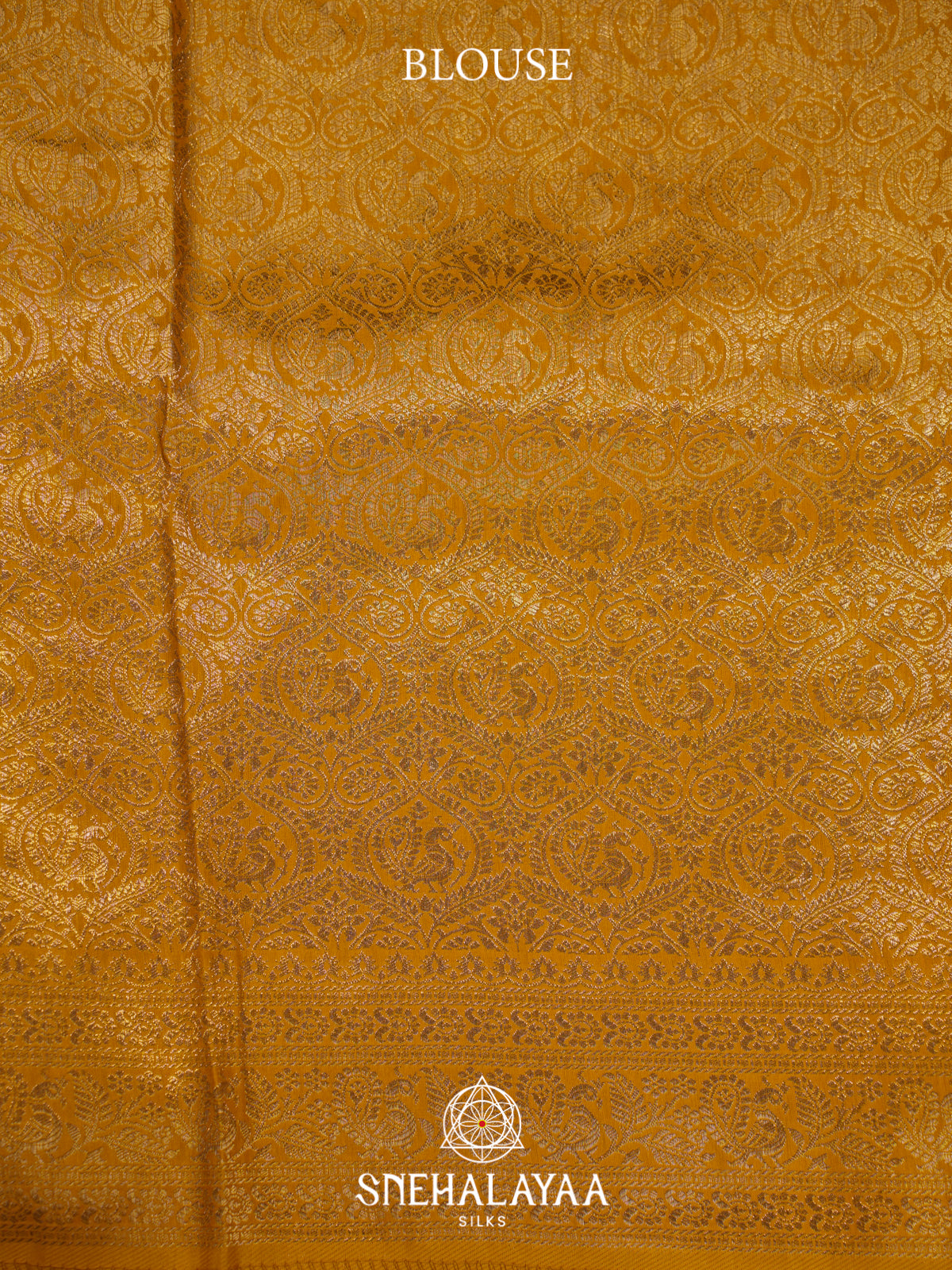 Yellow Banaras Saree