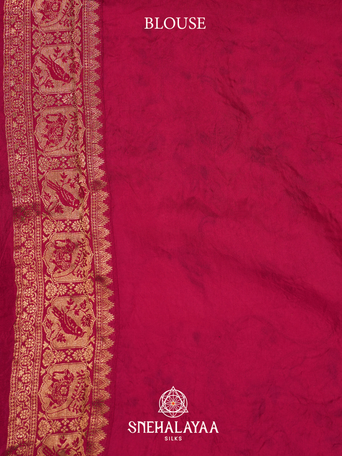 Pink Banaras Saree