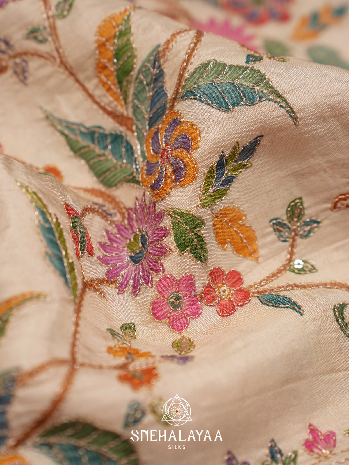 Off White Banaras Saree