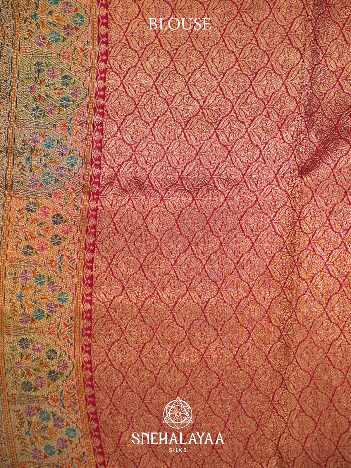 Mustard Yellow Banaras Saree
