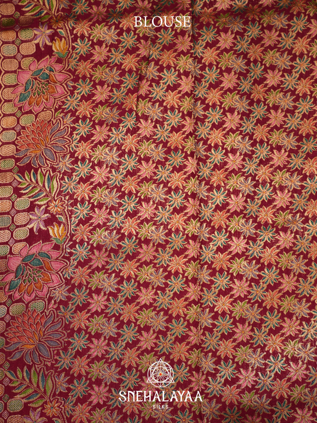 Olive Green Banaras Saree