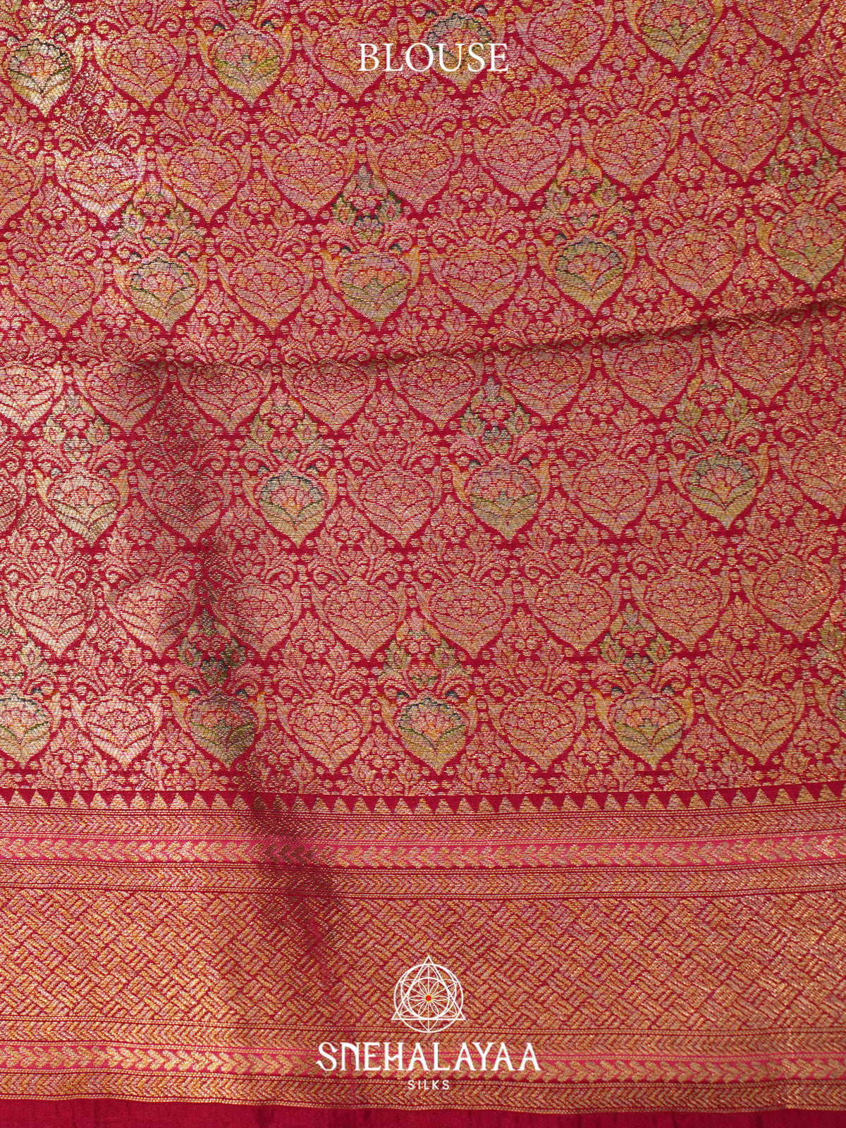 Beige Banaras Saree
