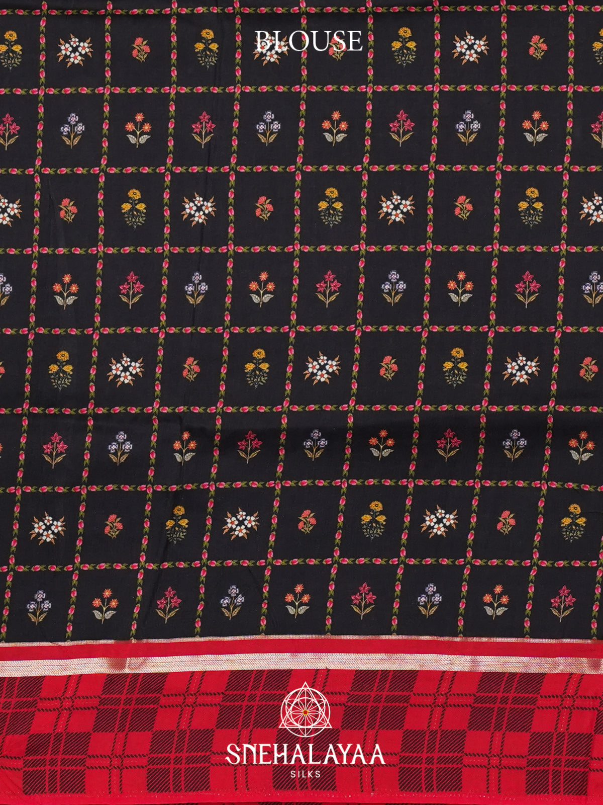 Black  Semi Crepe Silk Saree