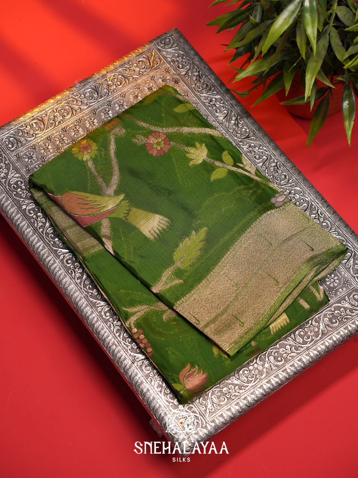Green Kota Saree