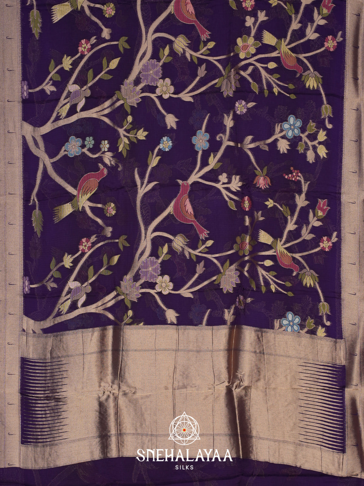 Violet Kota Saree