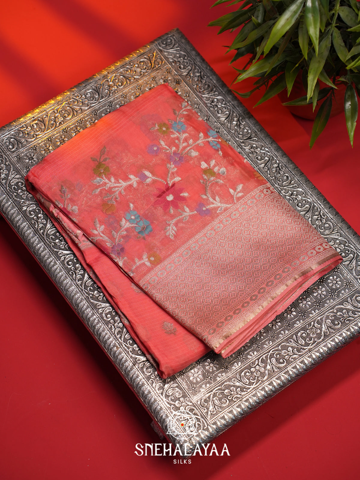Pink Kota Saree