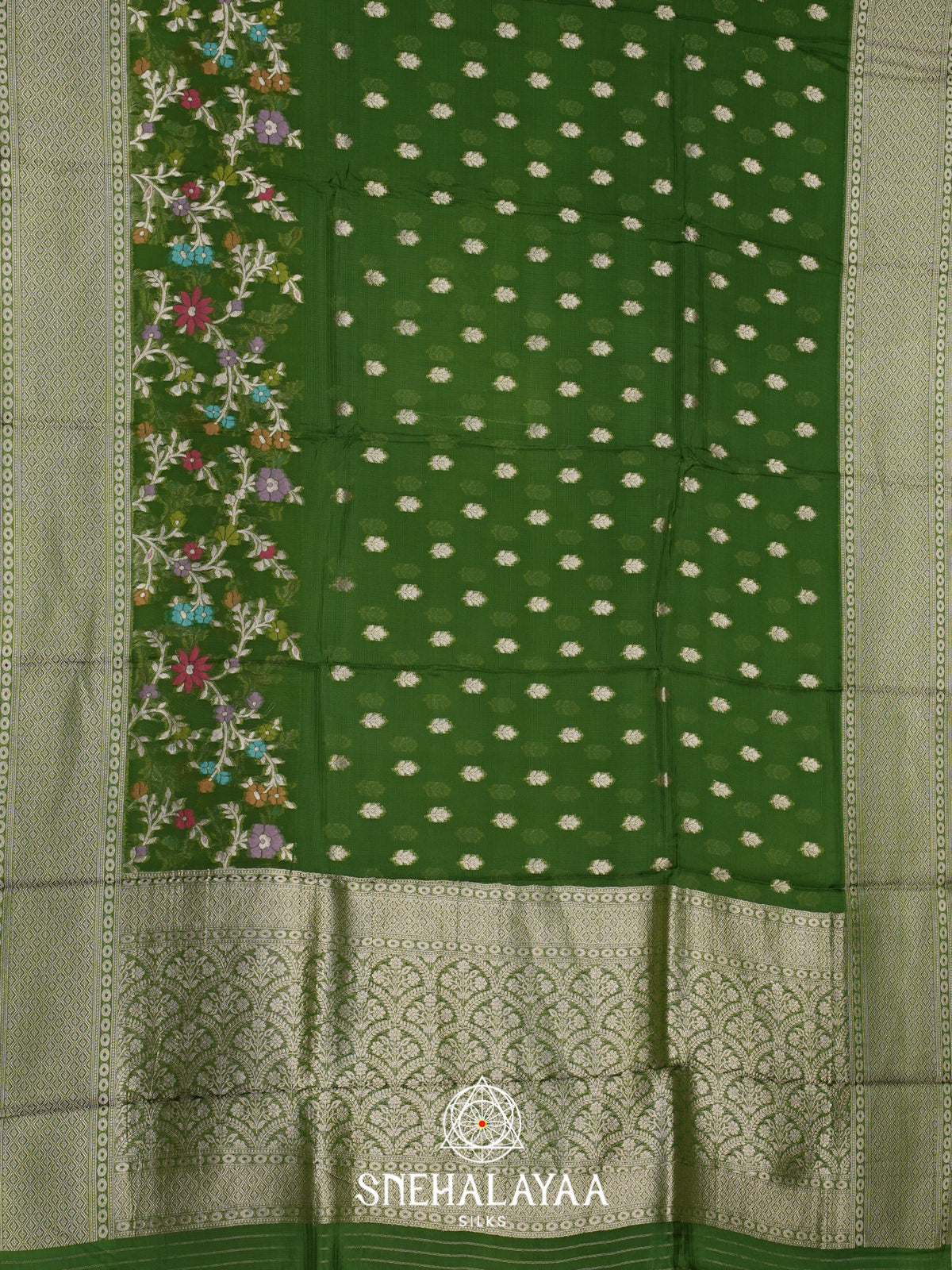 Green Kota Saree