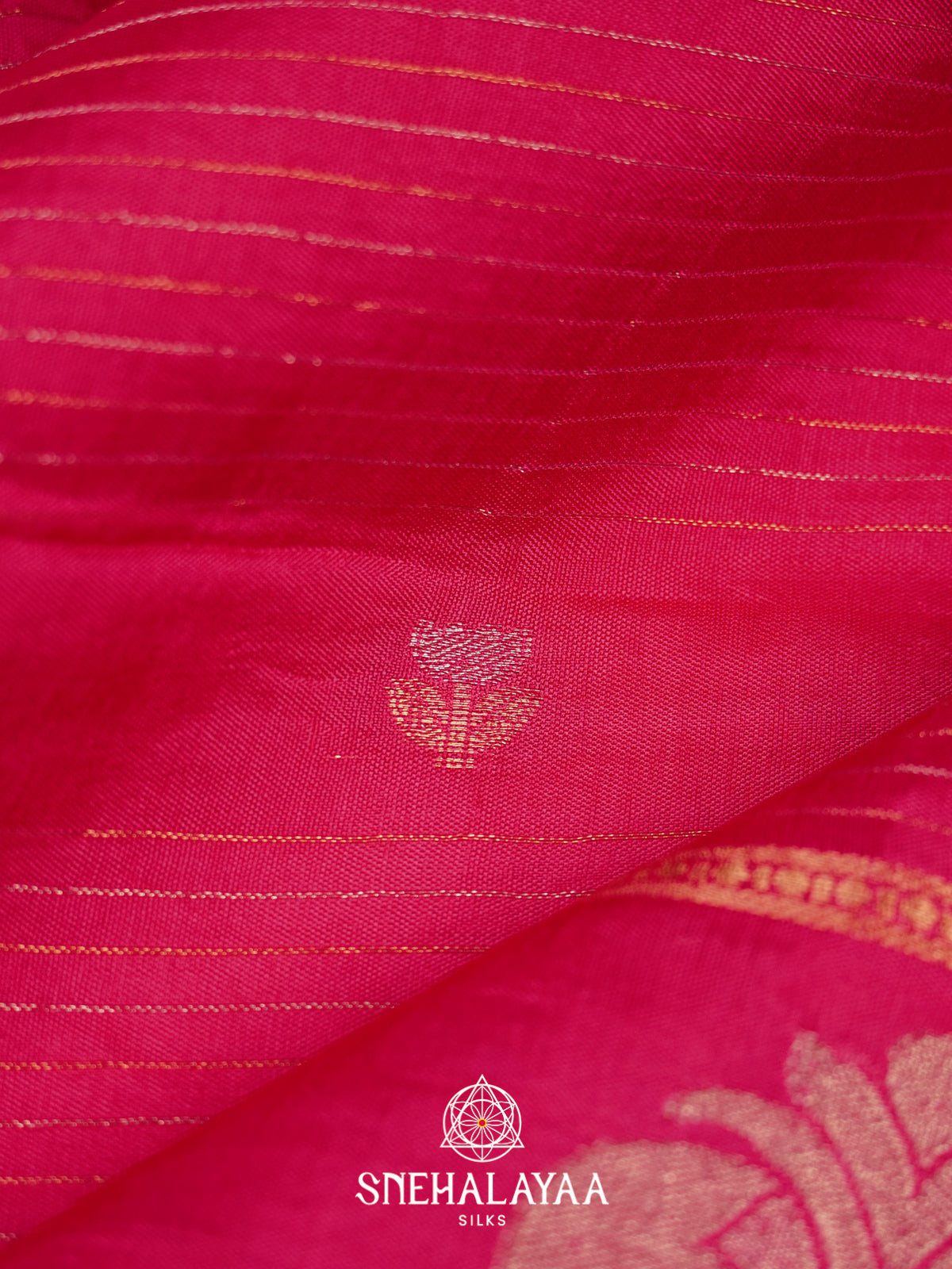 Pink  Banarasi Saree