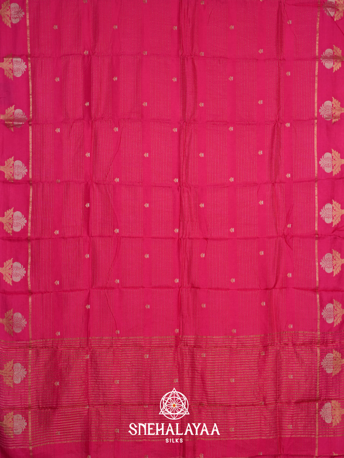 Pink  Banarasi Saree