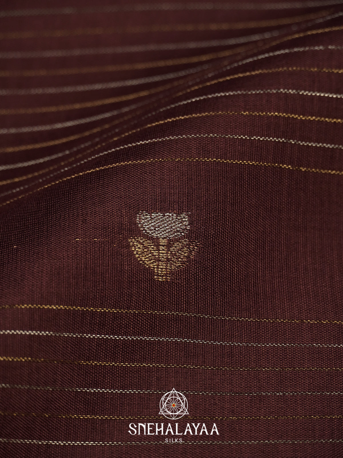 Brown  Banarasi Saree