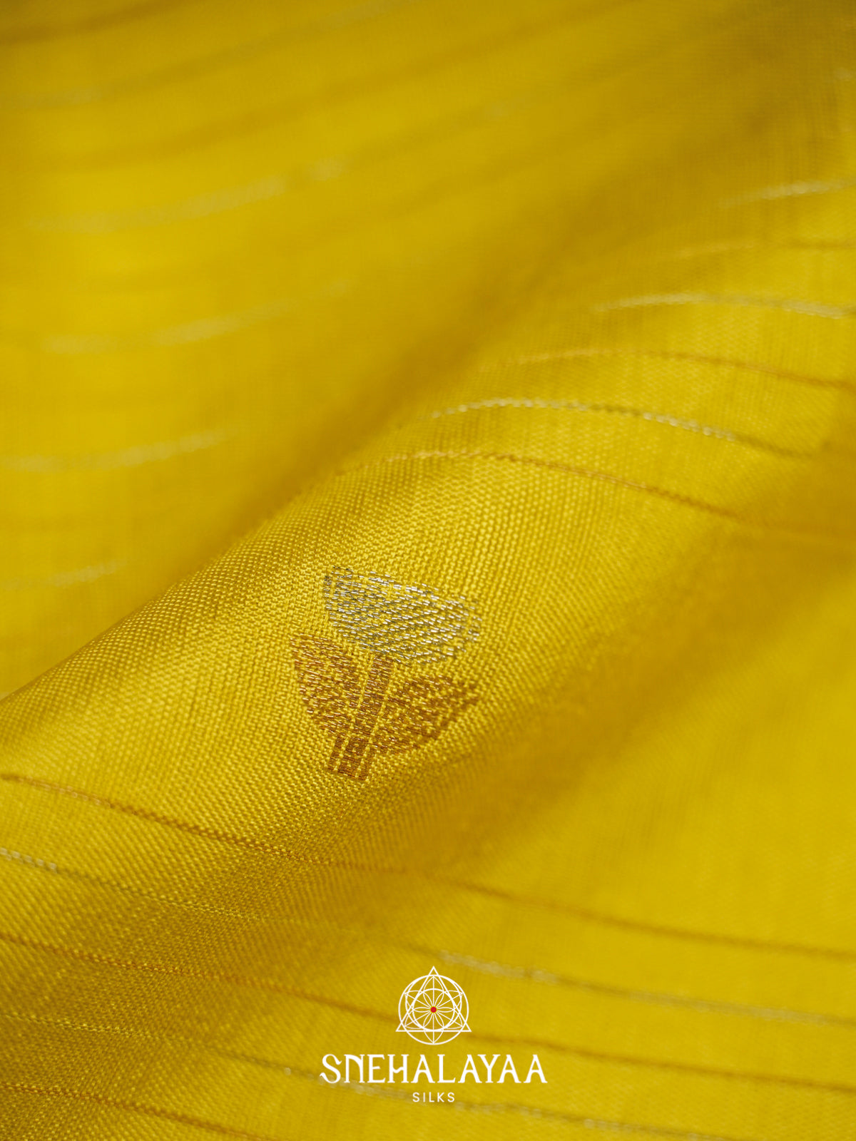 Yellow  Banarasi Saree