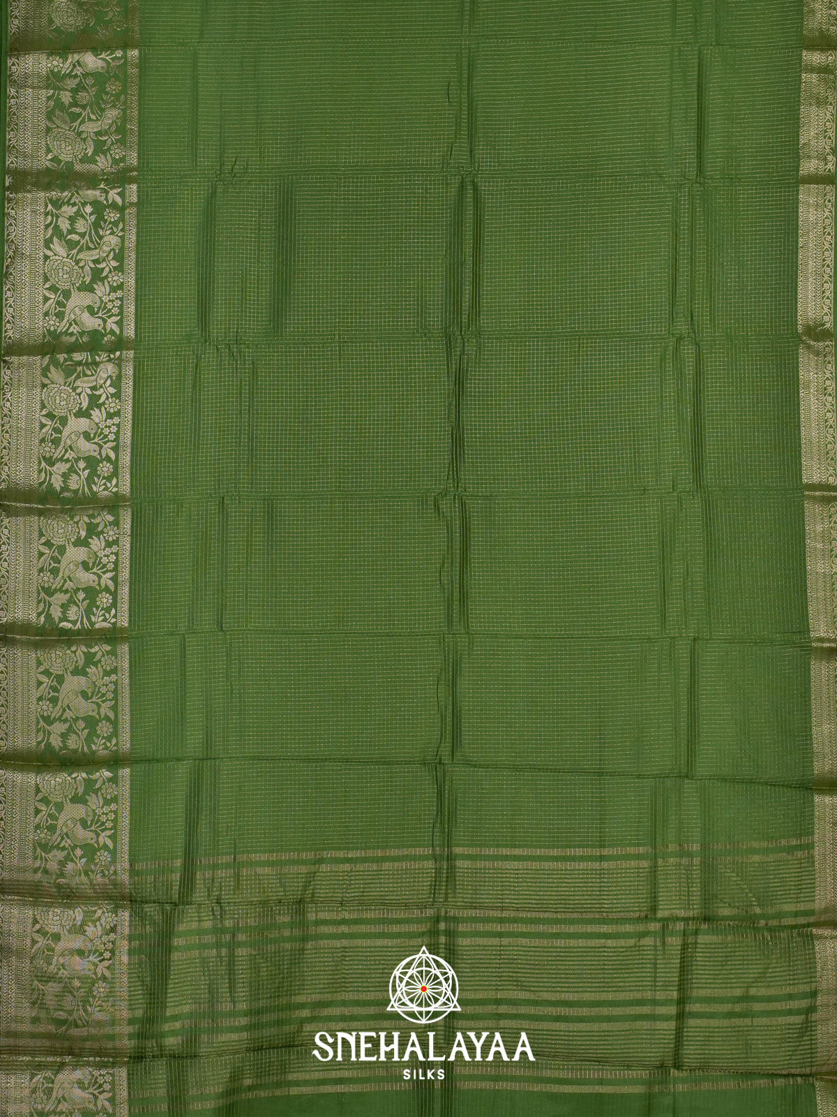 Green  Banarasi Saree