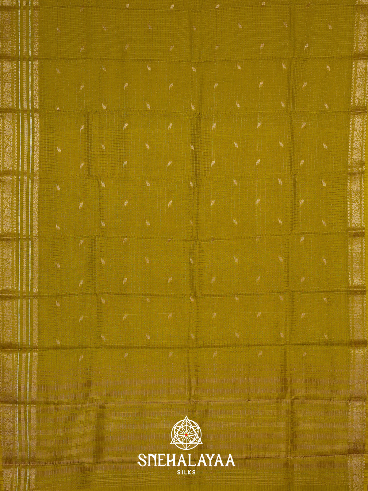 Mehendi Green  Banarasi Saree